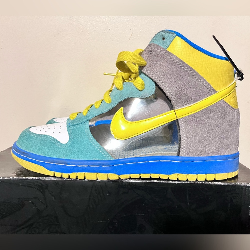 2008 Women's Nike Dunk High 6.0 Mint Translucent Size 8.5 Rare OG NDS Vintage